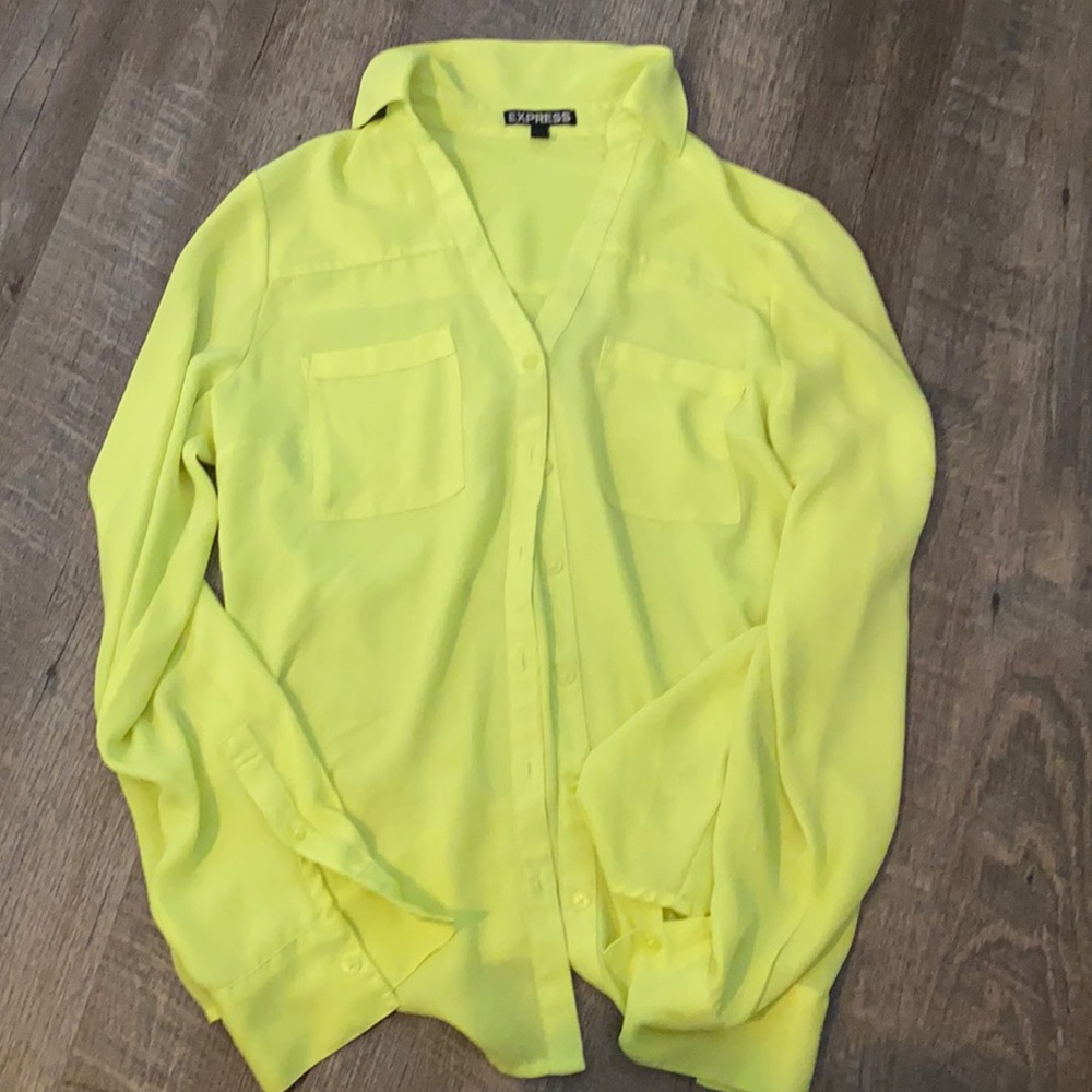 Neon Express Button Up